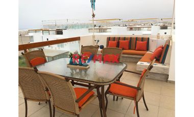 Alquiler Casa De Playa En Primera Fila, Condominio Asia Del Sur, Km 108