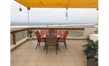 Alquiler Casa De Playa En Primera Fila, Condominio Asia Del Sur, Km 108