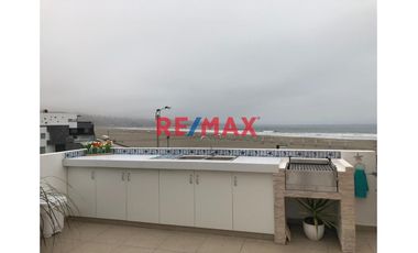 Alquiler Casa De Playa En Primera Fila, Condominio Asia Del Sur, Km 108