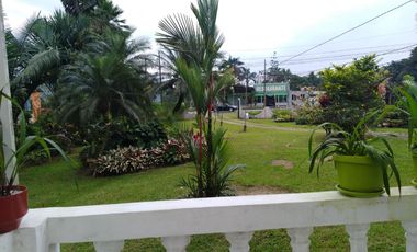 Casa en entorno campestre.