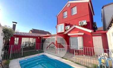 Venta casa 7 dormitorios en microbarrio cerrado, Valle lo Campino Quilicura