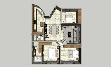 Penthouse moderno, con excelente ubicación, iluminación y espacios. 3 recámaras, 3 baños, roof garden