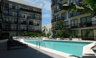 Estudio en venta amueblado en Urban Towers, Playa del Carmen Q. Roo
