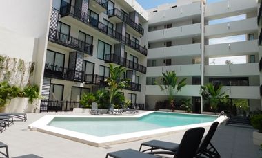Estudio en venta amueblado en Urban Towers, Playa del Carmen Q. Roo