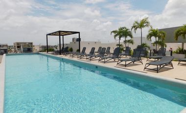 Estudio en venta amueblado en Urban Towers, Playa del Carmen Q. Roo