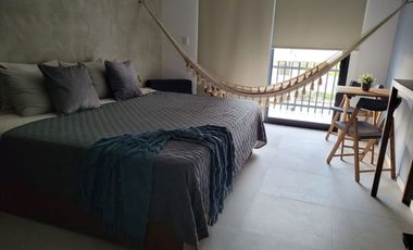 Estudio en venta amueblado en Urban Towers, Playa del Carmen Q. Roo