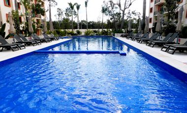 Departamento en renta planta baja Ombú Apartments, Cancún Q. Roo