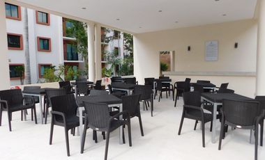 Departamento en renta planta baja Ombú Apartments, Cancún Q. Roo