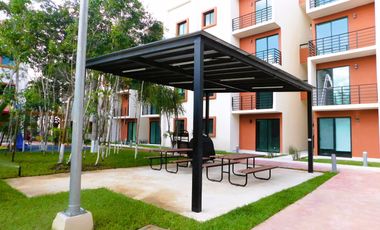 Departamento en renta planta baja Ombú Apartments, Cancún Q. Roo