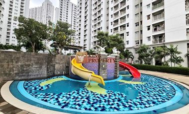 Disewakan Apartemen Mediterania Garden Residences Medit 2, 2BR Furnished Terawat Luas 42m2 Di Tanjung Duren Dekat Mall Central Park