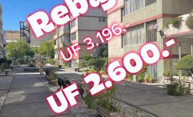 OPORTUNIDAD! Venta Departamento 2 dormitorios, 1 baño + estacionamiento y bodega-Barrio Republica-Stgo Centro -Región Metropolitana¡