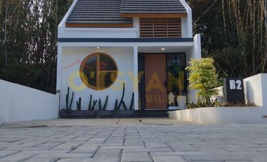 Rumah di Jogja Barat Ada Taman Bermain Gaya Jepang Area Exit Tol Sentolo