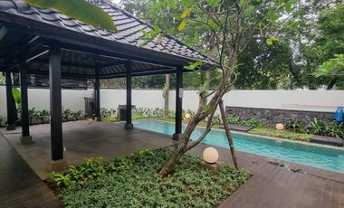 For Rent Modern Minimalis House, 5+1 BR with Pool in Compound - Pejaten Barat, Jakarta Selatan