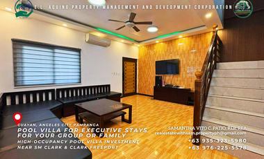 5 Ensuite Bedrooms Fully Furnished House Villa for Rent in Cuayan Angeles City Pampanga