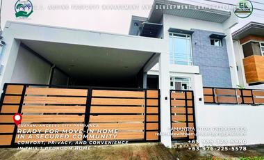 3 Bedroom Ready For Occupancy House and Lot for Sale in Cuayan Angeles City Pampanga
