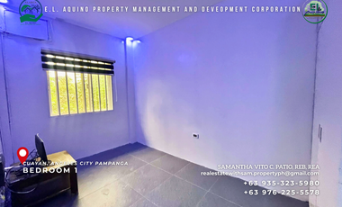 3 Bedroom Ready For Occupancy House and Lot for Sale in Cuayan Angeles City Pampanga