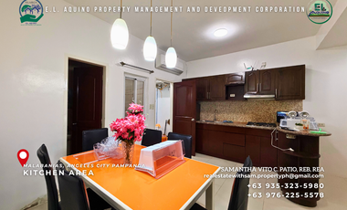 2 Bedroom Fully Furnished Modern Apartment for Rent in Malabanias Angeles City Pampanga