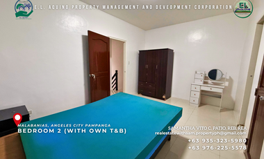 2 Bedroom Fully Furnished Modern Apartment for Rent in Malabanias Angeles City Pampanga