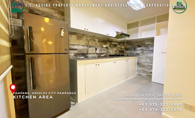 3 Bedroom Fully Furnished Townhouse For Rent in Pampang Angeles City Pampanga