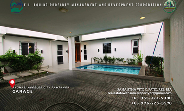 5 Bedroom Fully Furnished Executive House with Pool in Anunas Angeles City Pampanga