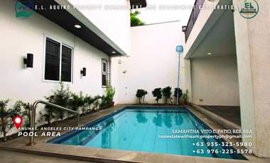 5 Bedroom Fully Furnished Executive House with Pool in Anunas Angeles City Pampanga