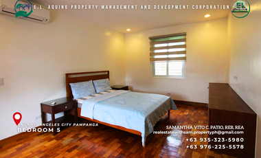 5 Bedroom Fully Furnished Executive House with Pool in Anunas Angeles City Pampanga