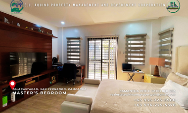 5 Bedroom Fully Furnished Mansion Style House and Lot for Sale in Telasbastagan San Fernando Pampanga