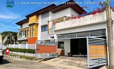 5 Bedroom Fully Furnished Mansion Style House and Lot for Sale in Telasbastagan San Fernando Pampanga