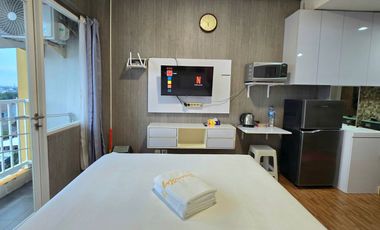 Apartemen Studio Grand Icon Caman Hadap Jalan St LRT Cikunir 1