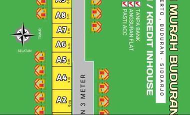 11 Unit Rumah Baru Murah di Sidokerto, Buduran, Sda