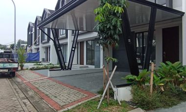 Rumah disewa di Bintaro Jaya Sektor 7 Cluster Kebayoran Harmony Semi Furnish Bangunan Baru