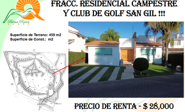 30.12 CASA EN RENTA EN SAN GIL