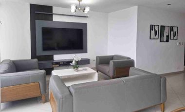 🟢ALQUILER HERMOSO DEPARTAMENTO AMOBLADO EN URB. RIVER TOWERS -KM 4.5 VIA SAMBORONDON