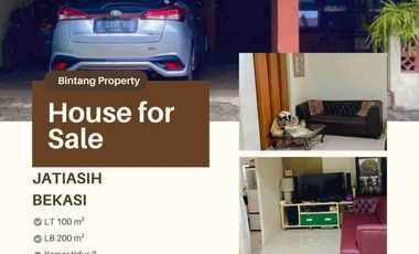 Dijual rumah cluster harga nego lokasi strategis dekat RS Mitra Keluarga Jatiasih