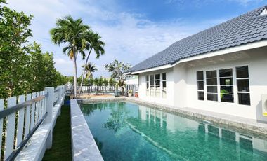 Renovated House for Sale in Hua Hin with Private Pool at Suksabai 1, Soi Hua Hin 102. Price 7.9 Million THB