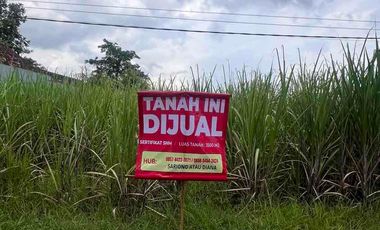 Jual Tanah Luas 3500 M2