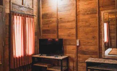dijual villa sytle joglo biew danau lokasi pancasari bedugul