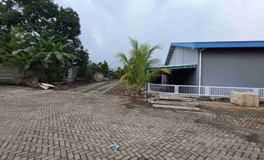 DIJUAL/DISEWAKAN TANAH BANGUNAN KOMERSIAL PABRIK PANDAAN PARKIRAN LUAS STRATEGIS