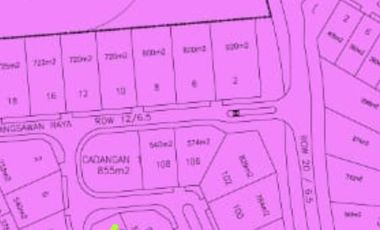 Dijual Kavling Premium di Imperial Golf Sentul City – Bogor - pinggir jalan strategis View super super super View