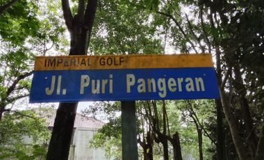 Dijual Kavling Premium di Imperial Golf Sentul City – Bogor - pinggir jalan strategis View super super super View