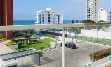 Venta de departamento en edificio arrecife, sur de Manta
