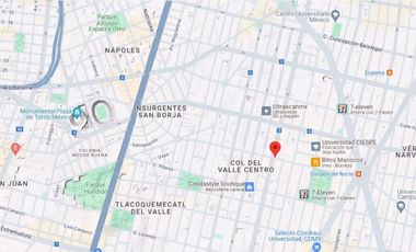 Venta De Departamento, Del Valle Centro, Benito Juarez, Cdmx.