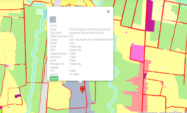 Disewakan Gudang atau Tanah Area Industri Jalan Cangkringan Kalasan
