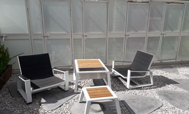 Departamento Vista a Patio Central, Planta Baja, en Renta, Casa Nogal, Santa María La Ribera