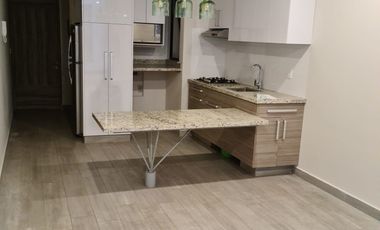 Departamento Vista a Patio Central, Planta Baja, en Renta, Casa Nogal, Santa María La Ribera