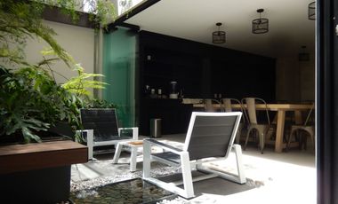 Departamento Vista a Patio Central, Planta Baja, en Renta, Casa Nogal, Santa María La Ribera