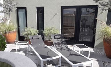 Departamento Vista a Patio Central, Planta Baja, en Renta, Casa Nogal, Santa María La Ribera