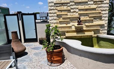 Departamento Vista a Patio Central, Planta Baja, en Renta, Casa Nogal, Santa María La Ribera