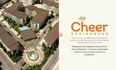 2 Bedroom w/ Parking at Cheer Residences in Bulacan for SALE
