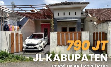 Jual Rumah Jalan Kabupaten Dalam Ringroad Nego Sampai Deal